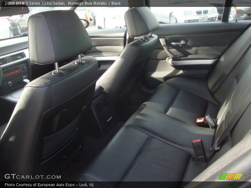 Montego Blue Metallic / Black 2008 BMW 3 Series 328xi Sedan