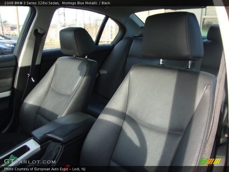 Montego Blue Metallic / Black 2008 BMW 3 Series 328xi Sedan