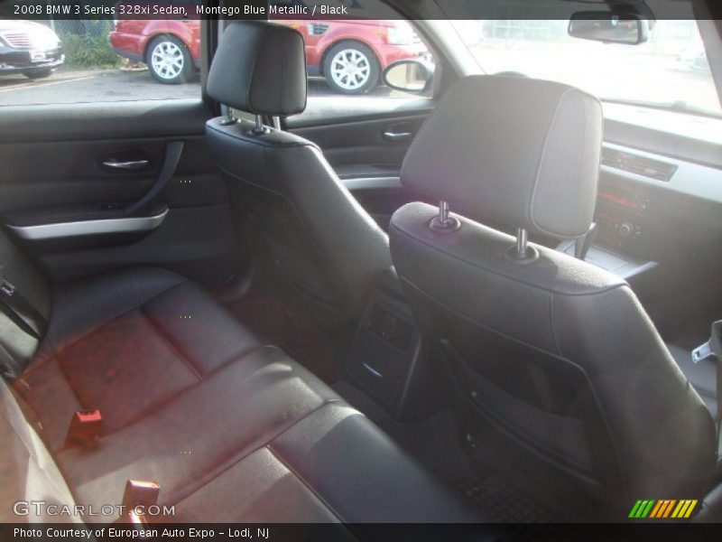 Montego Blue Metallic / Black 2008 BMW 3 Series 328xi Sedan
