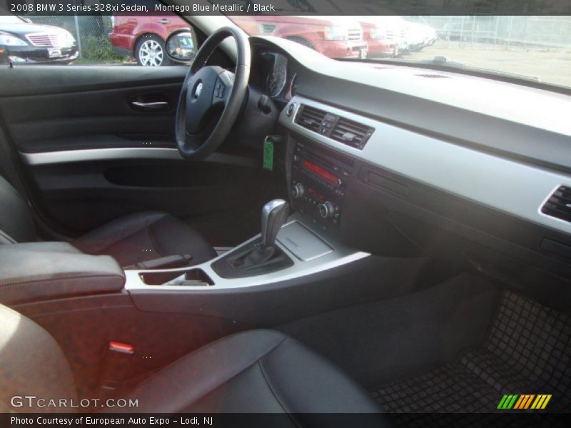 Montego Blue Metallic / Black 2008 BMW 3 Series 328xi Sedan