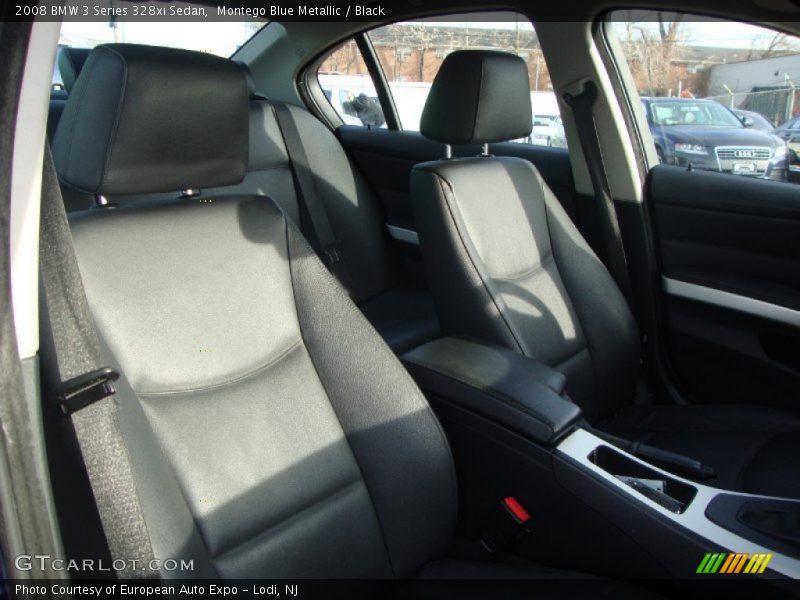 Montego Blue Metallic / Black 2008 BMW 3 Series 328xi Sedan