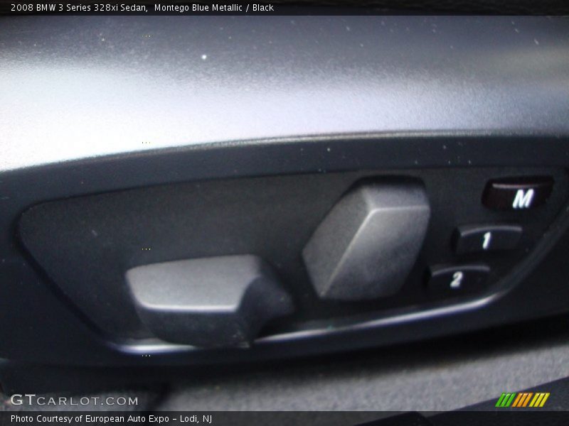 Montego Blue Metallic / Black 2008 BMW 3 Series 328xi Sedan