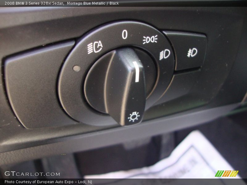 Montego Blue Metallic / Black 2008 BMW 3 Series 328xi Sedan