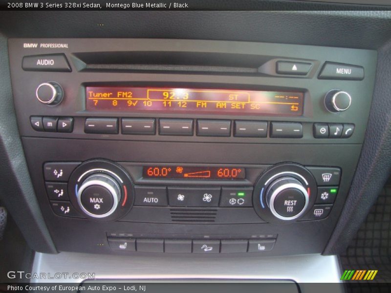 Montego Blue Metallic / Black 2008 BMW 3 Series 328xi Sedan