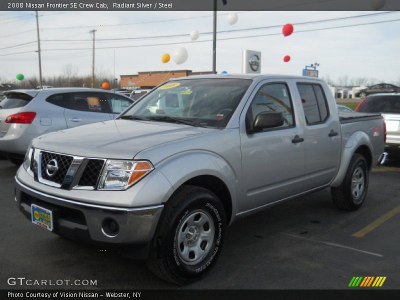 Radiant Silver / Steel 2008 Nissan Frontier SE Crew Cab