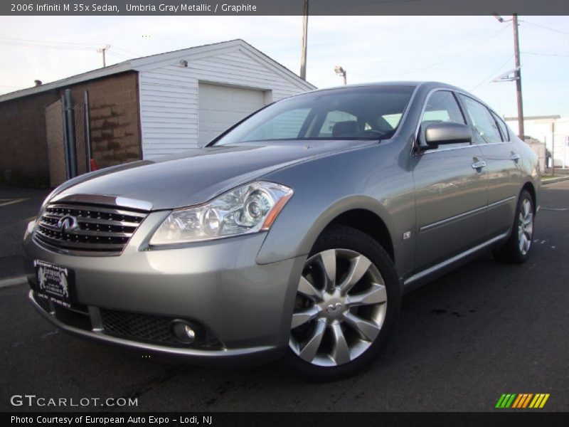 Umbria Gray Metallic / Graphite 2006 Infiniti M 35x Sedan