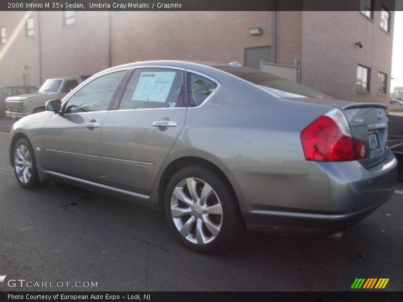 Umbria Gray Metallic / Graphite 2006 Infiniti M 35x Sedan