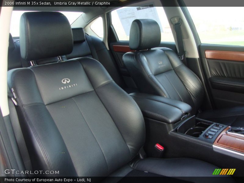 Umbria Gray Metallic / Graphite 2006 Infiniti M 35x Sedan
