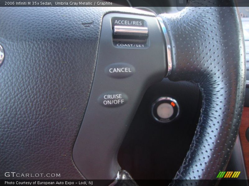 Umbria Gray Metallic / Graphite 2006 Infiniti M 35x Sedan