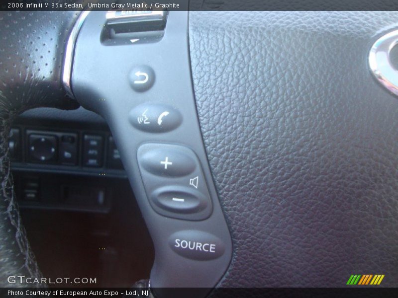 Umbria Gray Metallic / Graphite 2006 Infiniti M 35x Sedan