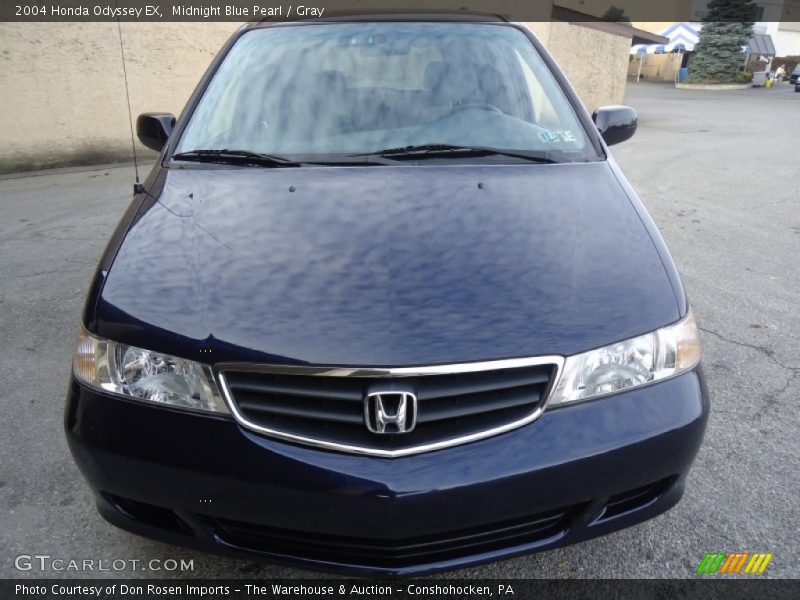 Midnight Blue Pearl / Gray 2004 Honda Odyssey EX
