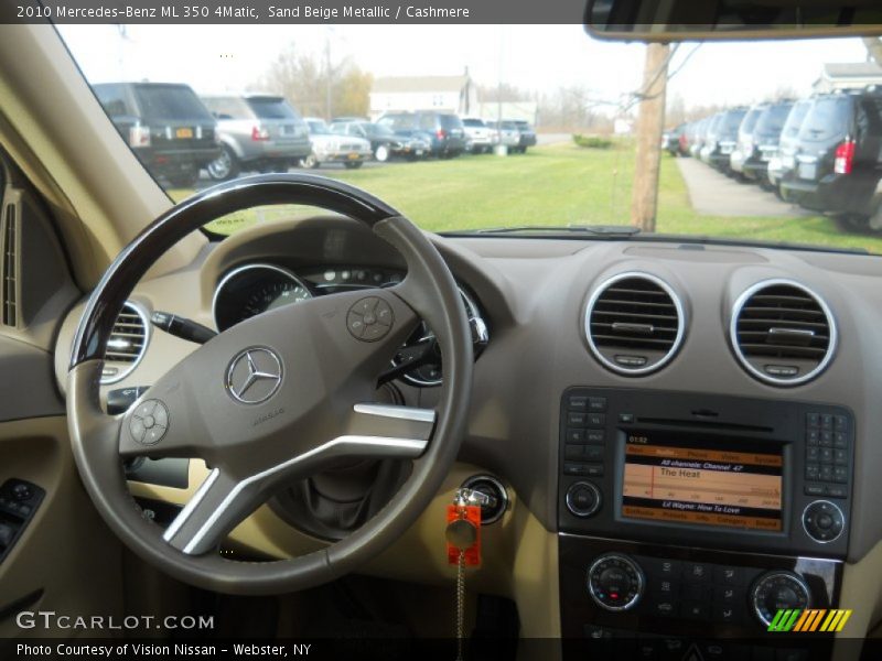 Sand Beige Metallic / Cashmere 2010 Mercedes-Benz ML 350 4Matic