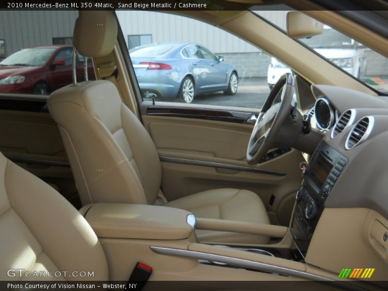 Sand Beige Metallic / Cashmere 2010 Mercedes-Benz ML 350 4Matic