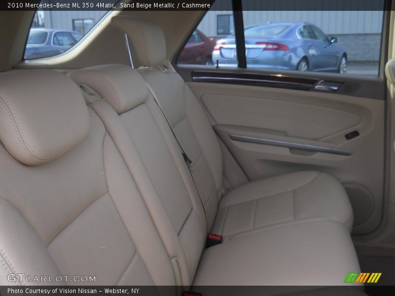 Sand Beige Metallic / Cashmere 2010 Mercedes-Benz ML 350 4Matic