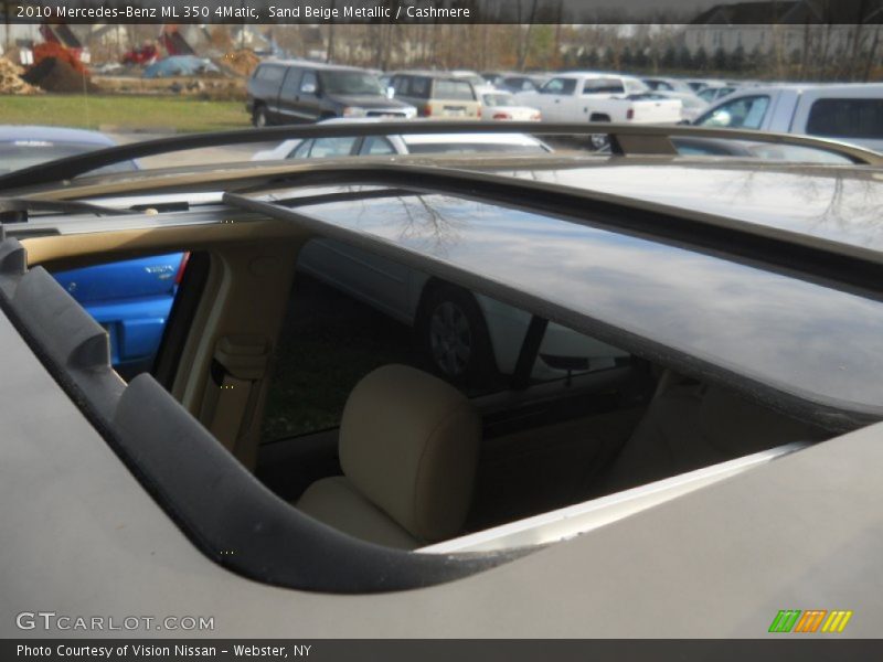 Sand Beige Metallic / Cashmere 2010 Mercedes-Benz ML 350 4Matic