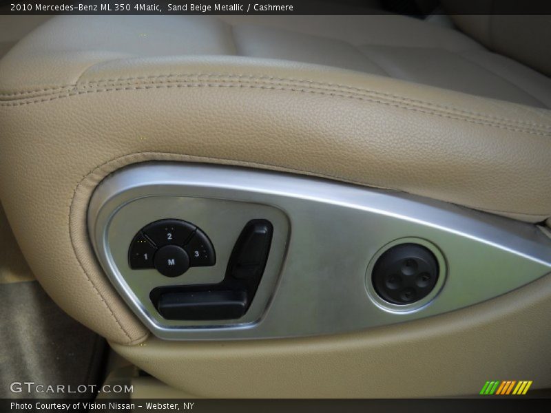 Sand Beige Metallic / Cashmere 2010 Mercedes-Benz ML 350 4Matic
