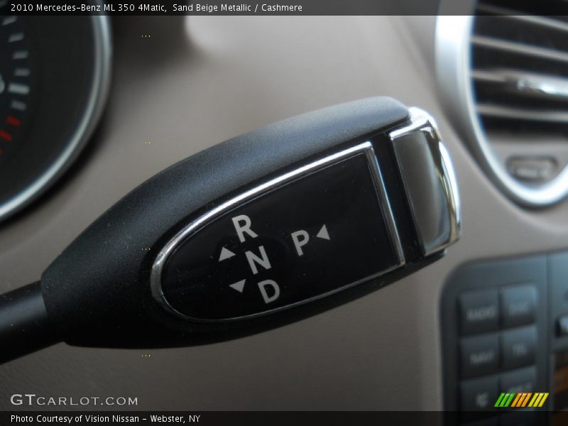 Sand Beige Metallic / Cashmere 2010 Mercedes-Benz ML 350 4Matic