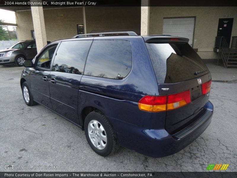 Midnight Blue Pearl / Gray 2004 Honda Odyssey EX