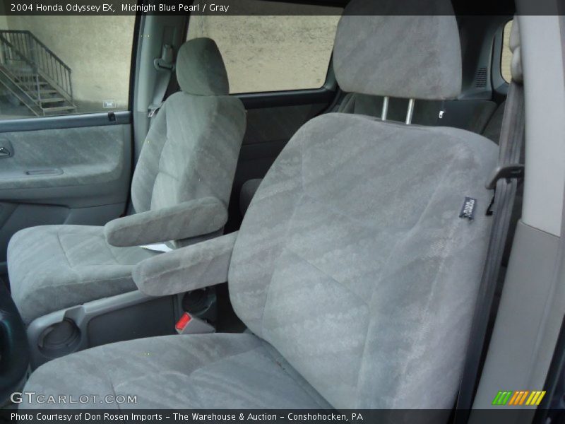 Midnight Blue Pearl / Gray 2004 Honda Odyssey EX