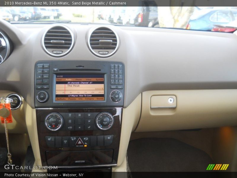 Sand Beige Metallic / Cashmere 2010 Mercedes-Benz ML 350 4Matic