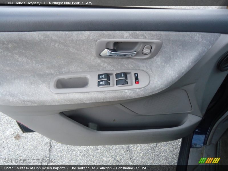 Midnight Blue Pearl / Gray 2004 Honda Odyssey EX