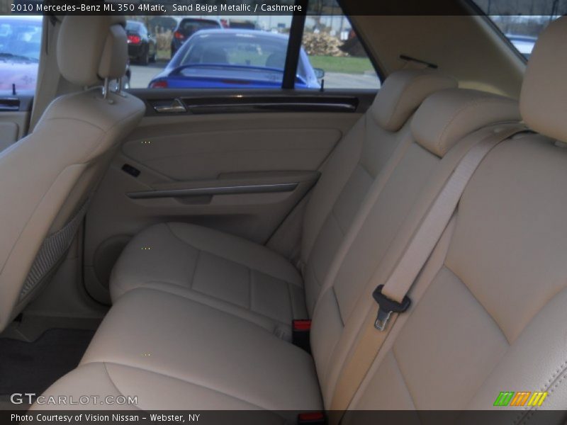 Sand Beige Metallic / Cashmere 2010 Mercedes-Benz ML 350 4Matic