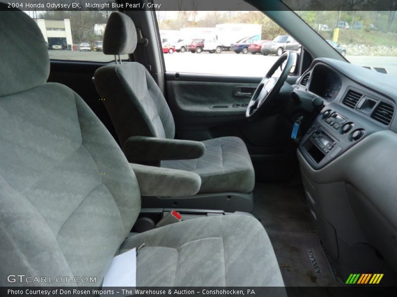 Midnight Blue Pearl / Gray 2004 Honda Odyssey EX