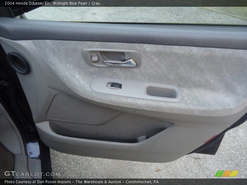 Midnight Blue Pearl / Gray 2004 Honda Odyssey EX