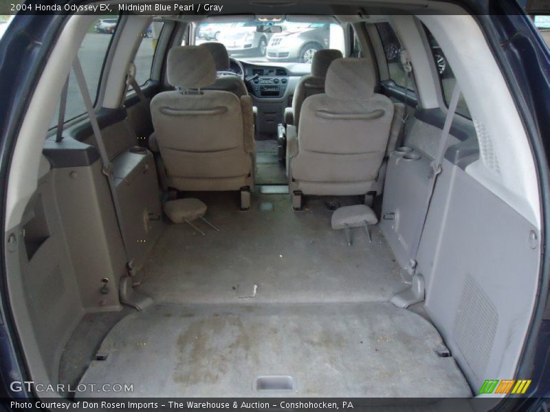 Midnight Blue Pearl / Gray 2004 Honda Odyssey EX