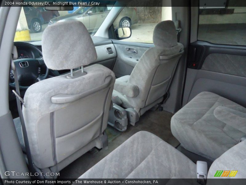 Midnight Blue Pearl / Gray 2004 Honda Odyssey EX