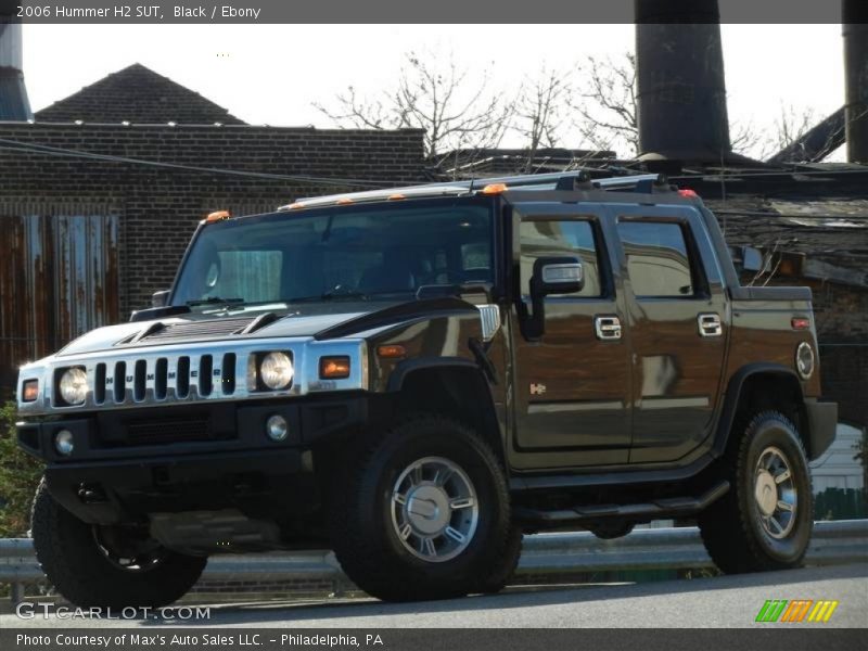 Black / Ebony 2006 Hummer H2 SUT