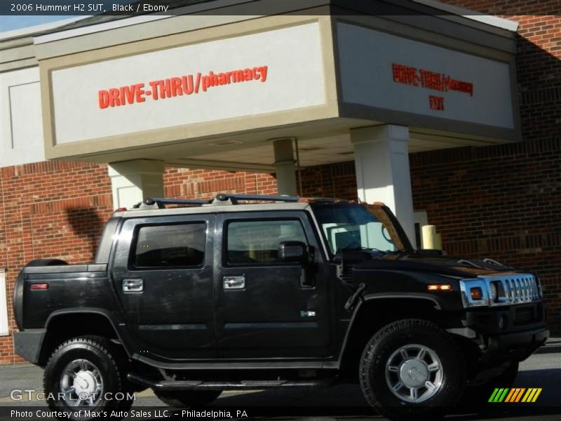 Black / Ebony 2006 Hummer H2 SUT