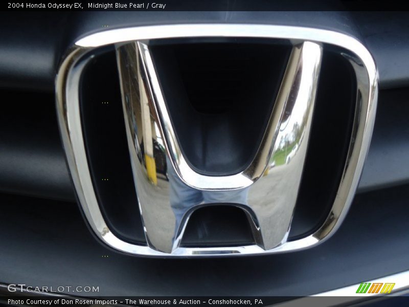 Midnight Blue Pearl / Gray 2004 Honda Odyssey EX