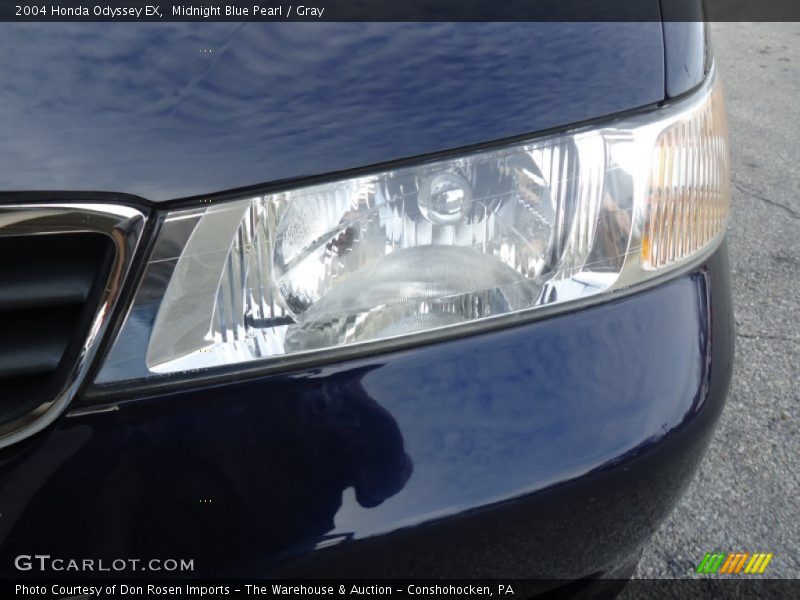 Midnight Blue Pearl / Gray 2004 Honda Odyssey EX