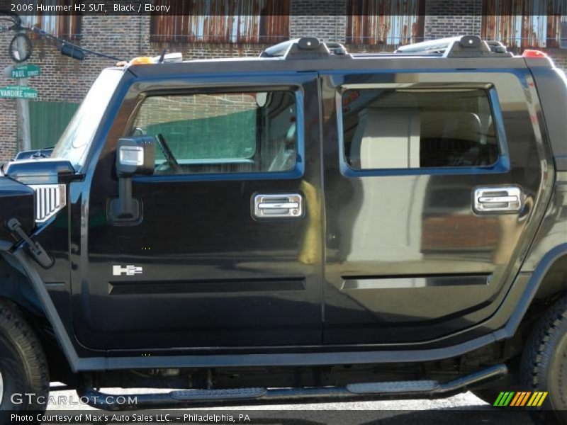 Black / Ebony 2006 Hummer H2 SUT