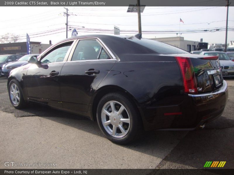 Black Ice / Light Titanium/Ebony 2009 Cadillac CTS Sedan