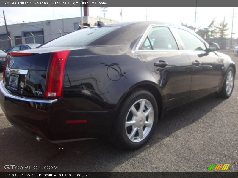 Black Ice / Light Titanium/Ebony 2009 Cadillac CTS Sedan
