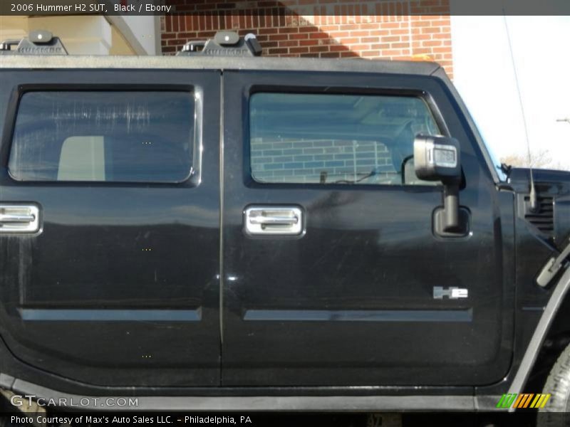 Black / Ebony 2006 Hummer H2 SUT