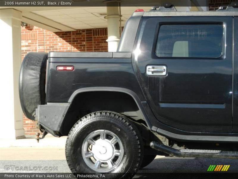 Black / Ebony 2006 Hummer H2 SUT