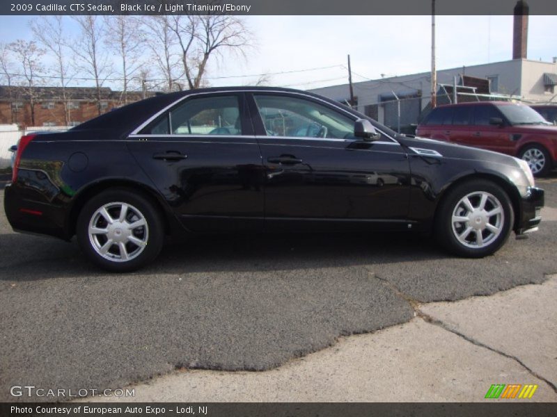 Black Ice / Light Titanium/Ebony 2009 Cadillac CTS Sedan