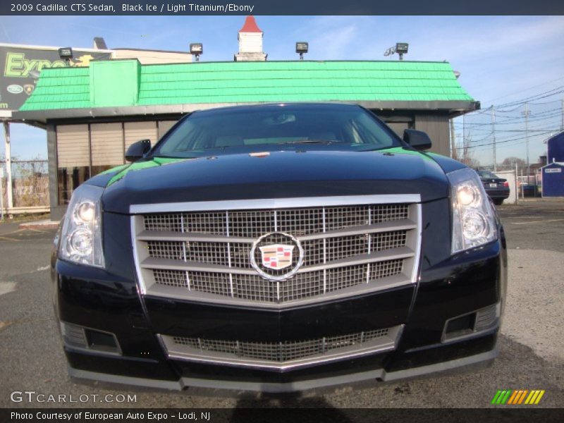 Black Ice / Light Titanium/Ebony 2009 Cadillac CTS Sedan