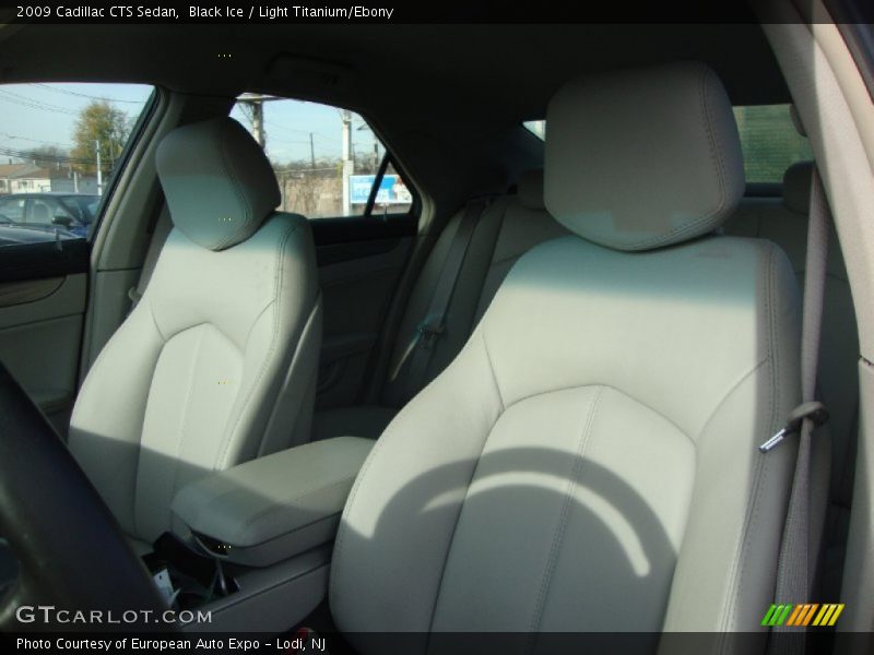 Black Ice / Light Titanium/Ebony 2009 Cadillac CTS Sedan