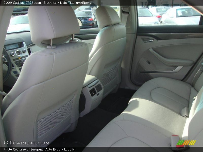 Black Ice / Light Titanium/Ebony 2009 Cadillac CTS Sedan