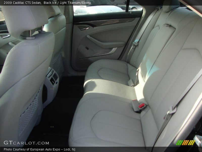 Black Ice / Light Titanium/Ebony 2009 Cadillac CTS Sedan
