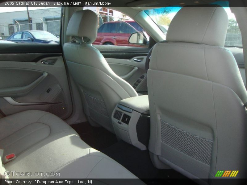 Black Ice / Light Titanium/Ebony 2009 Cadillac CTS Sedan