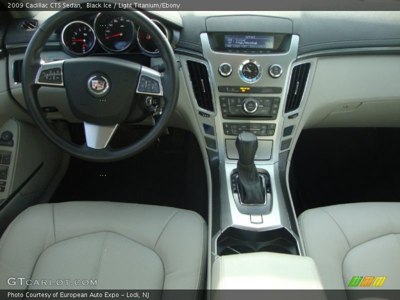 Black Ice / Light Titanium/Ebony 2009 Cadillac CTS Sedan
