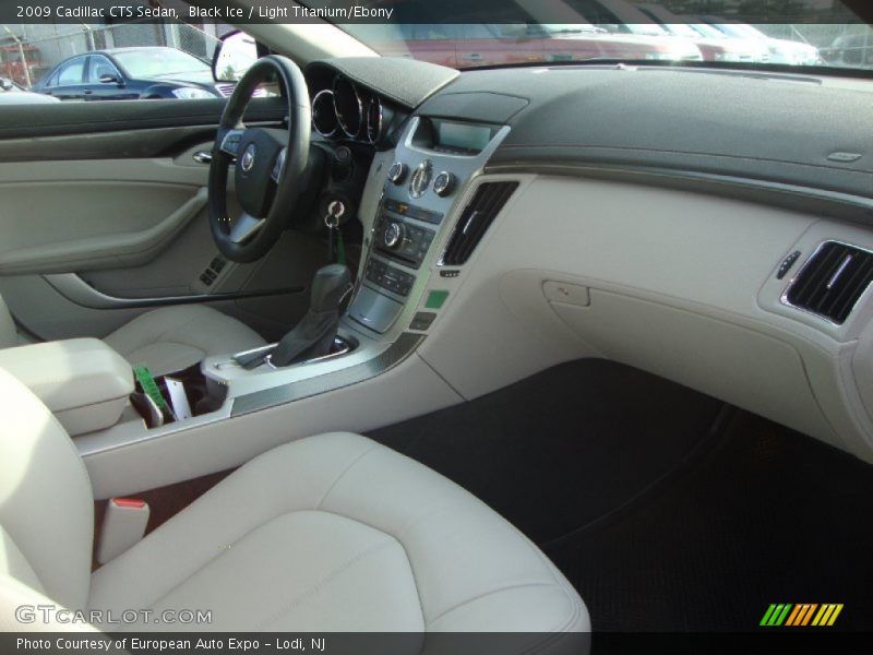 Black Ice / Light Titanium/Ebony 2009 Cadillac CTS Sedan