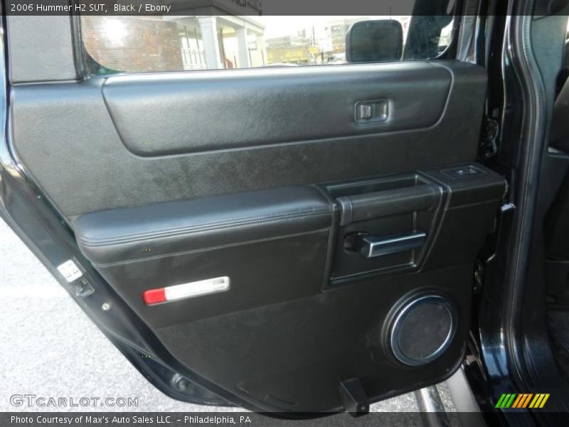 Black / Ebony 2006 Hummer H2 SUT