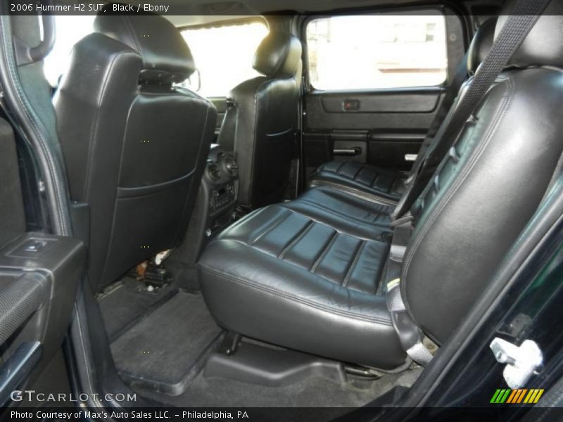 Black / Ebony 2006 Hummer H2 SUT