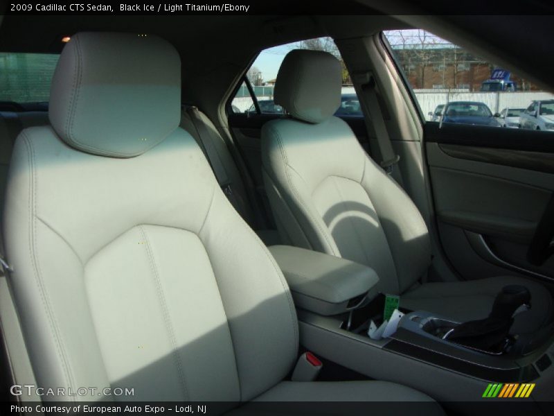 Black Ice / Light Titanium/Ebony 2009 Cadillac CTS Sedan